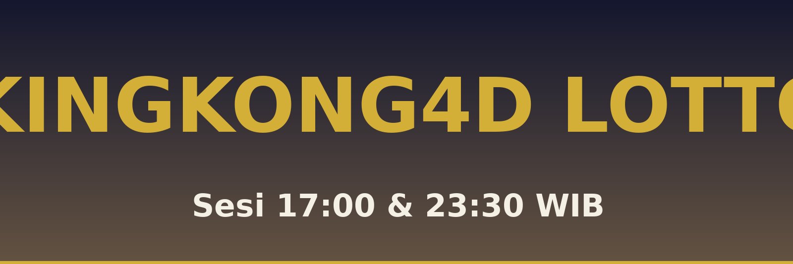 Kingkong4D Lotto Sungayang